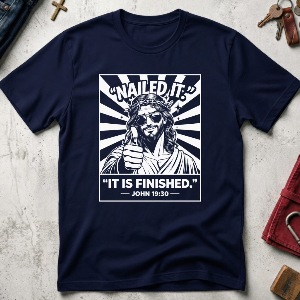 Nailed It, It Is Finished - Navy