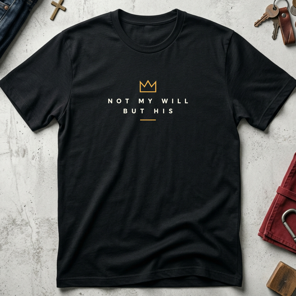 Not My Will but His - Black