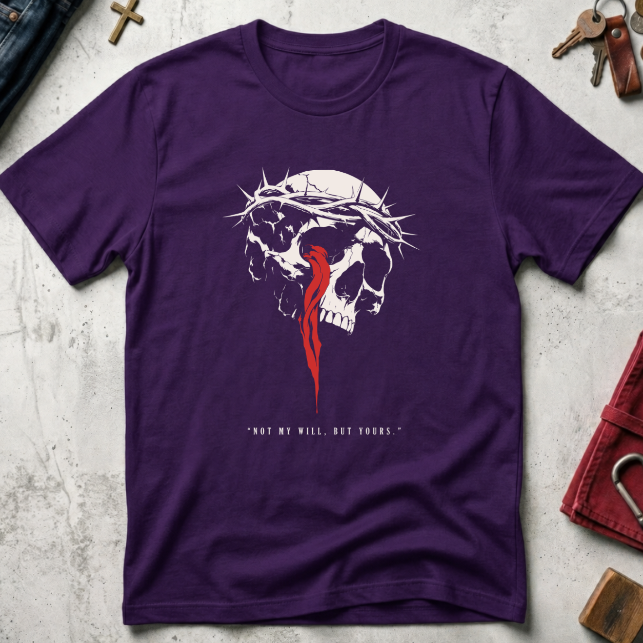 Not My Will, but Yours - Purple