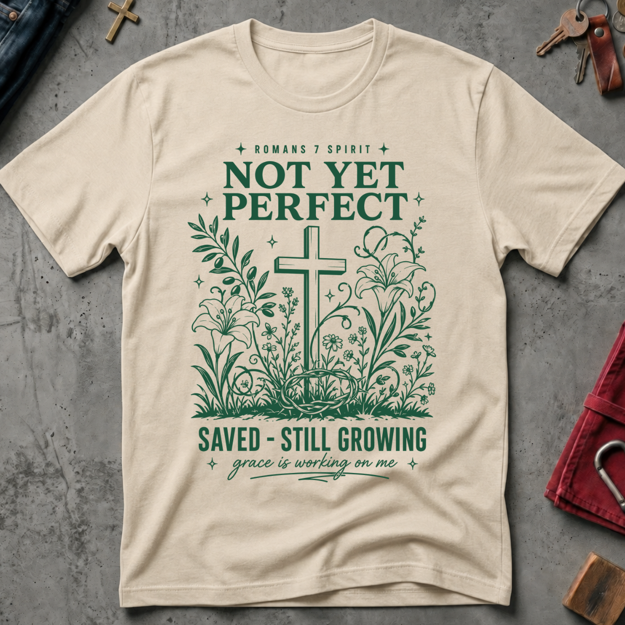 Not Yet Perfect, Saved and Still Growing - Sand