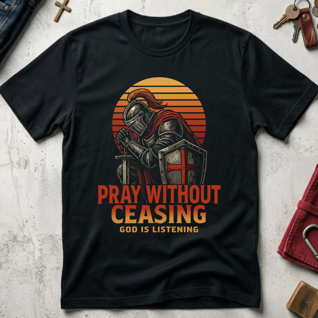 Pray Without Ceasing - Black