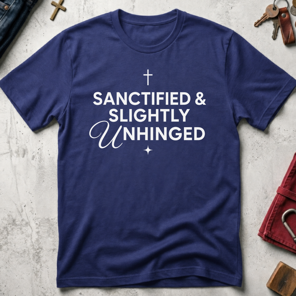Sanctified and Slightly Unhinged - Metro Blue