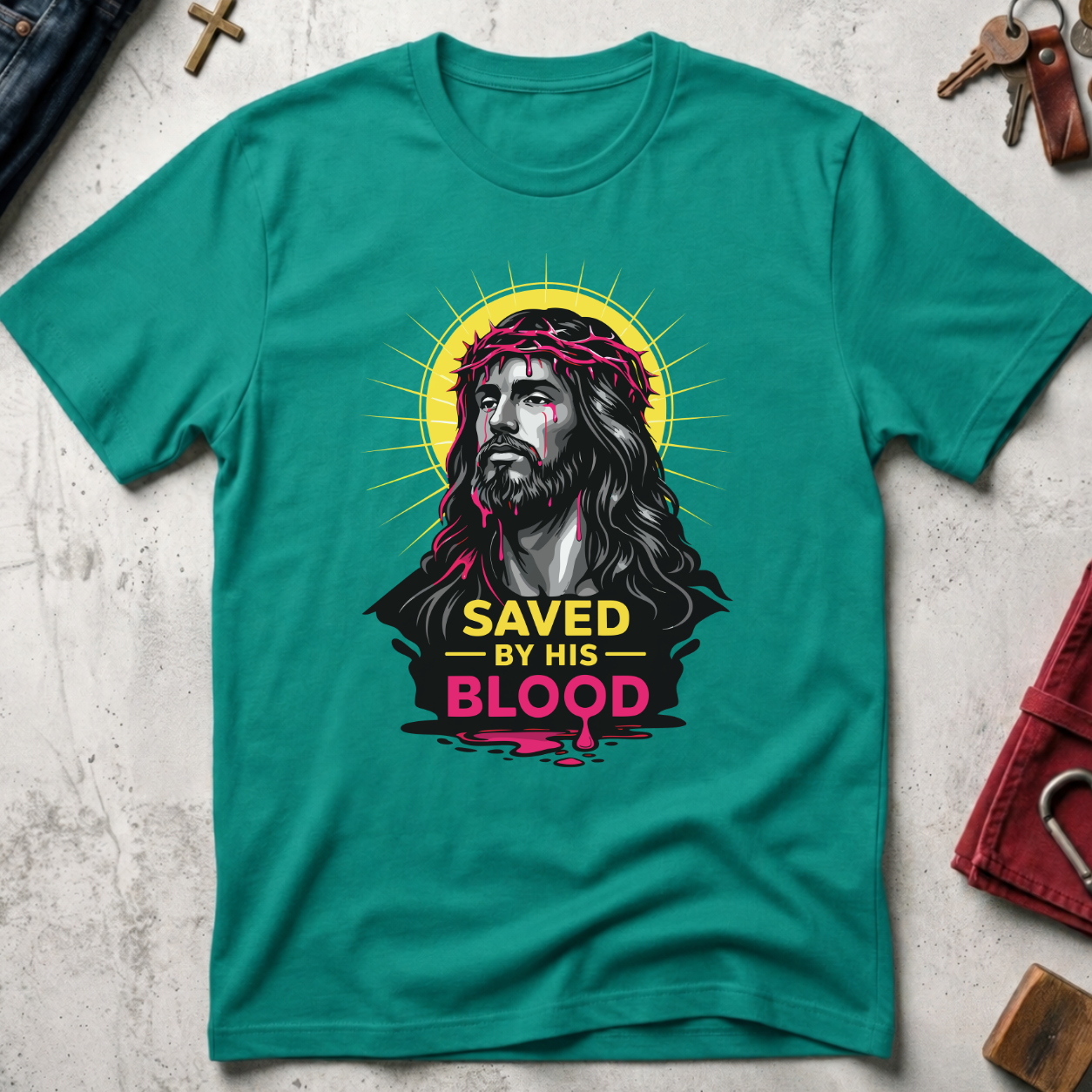 Saved by His Blood - Jade Dome