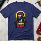 Saved by His Blood - Metro Blue