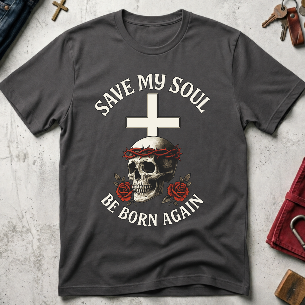 Save My Soul, Be Born Again - Charcoal