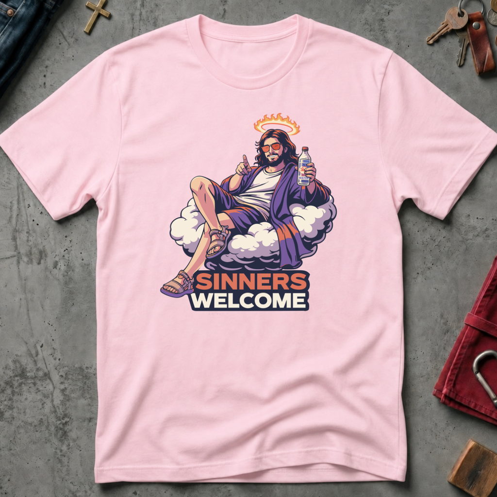 Sinners Welcome - Light Pink