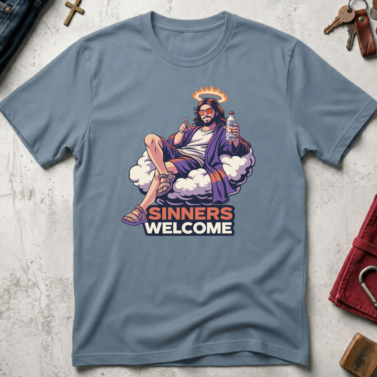 Sinners Welcome - Stone Blue