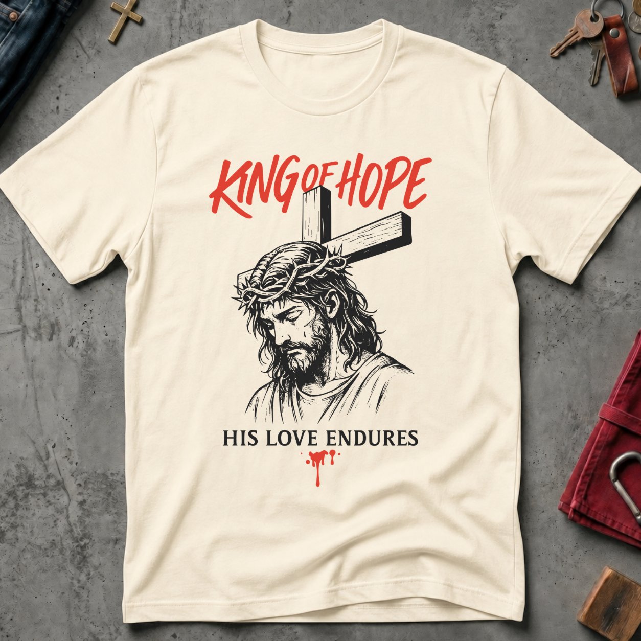 King of Hope, His Love Endures - Natural