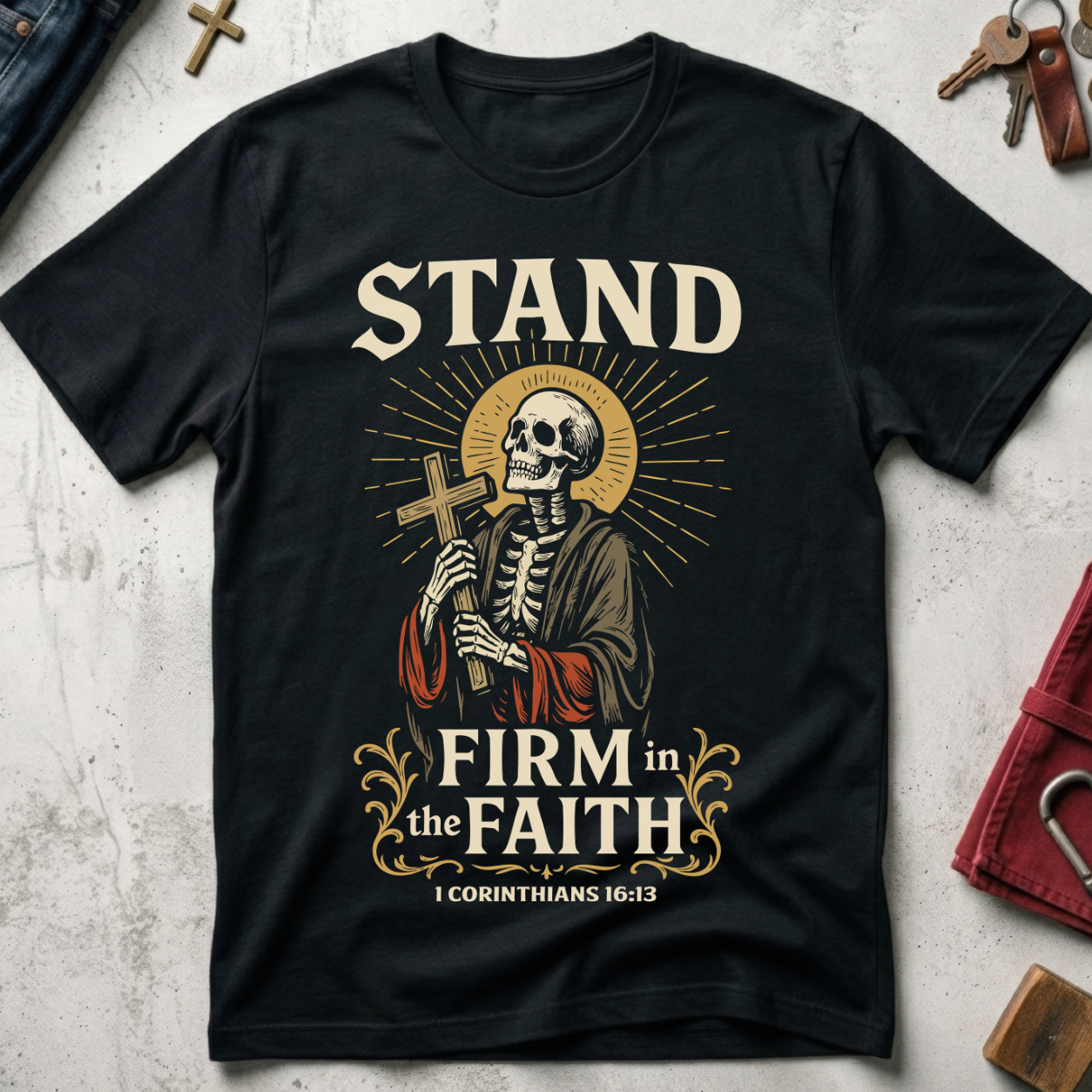 Stand Firm in the Faith - Black