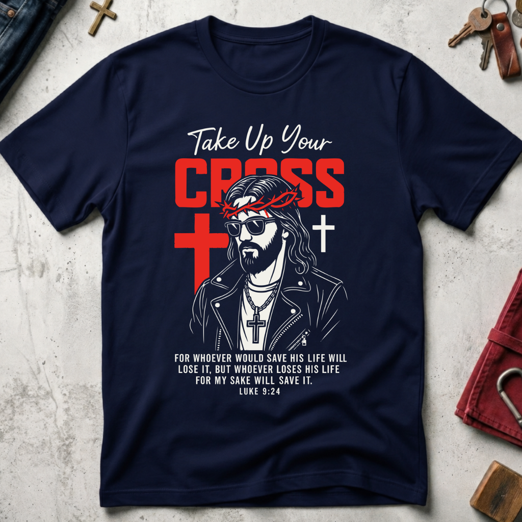 Take Up Your Cross - Navy