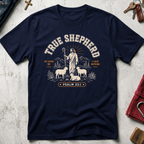 True Shepherd, He Leads Me - Navy