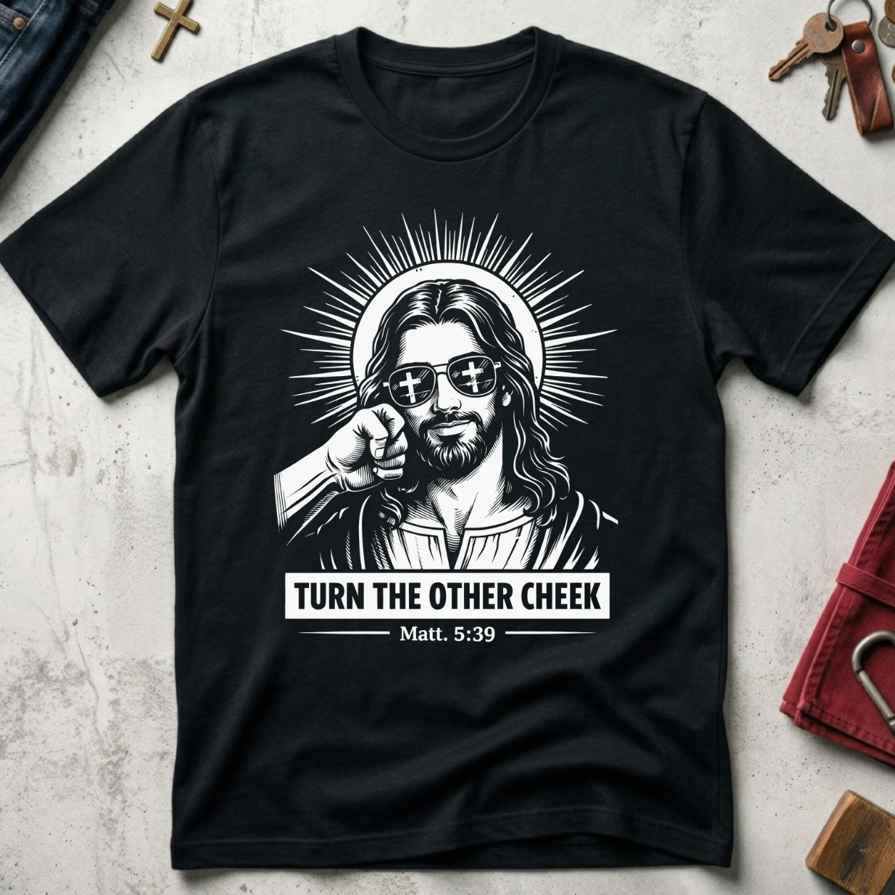 Turn the Other Cheek - Black