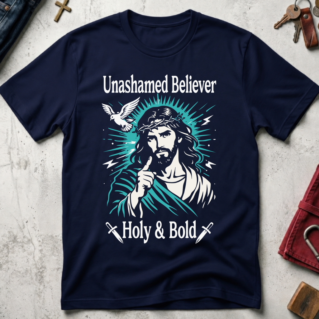 Unashamed Believer, Holy and Bold - Navy
