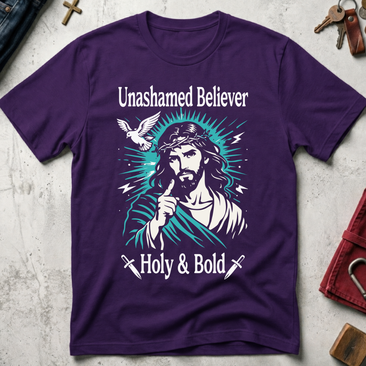 Unashamed Believer, Holy and Bold - Purple