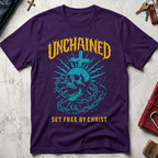 Unchained, Set Free by Christ - Purple