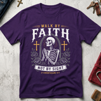 Walk by Faith, Not by Sight - Purple