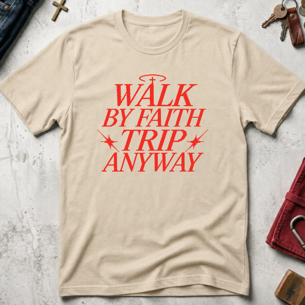 Walk by Faith, Trip Anyway - Sand