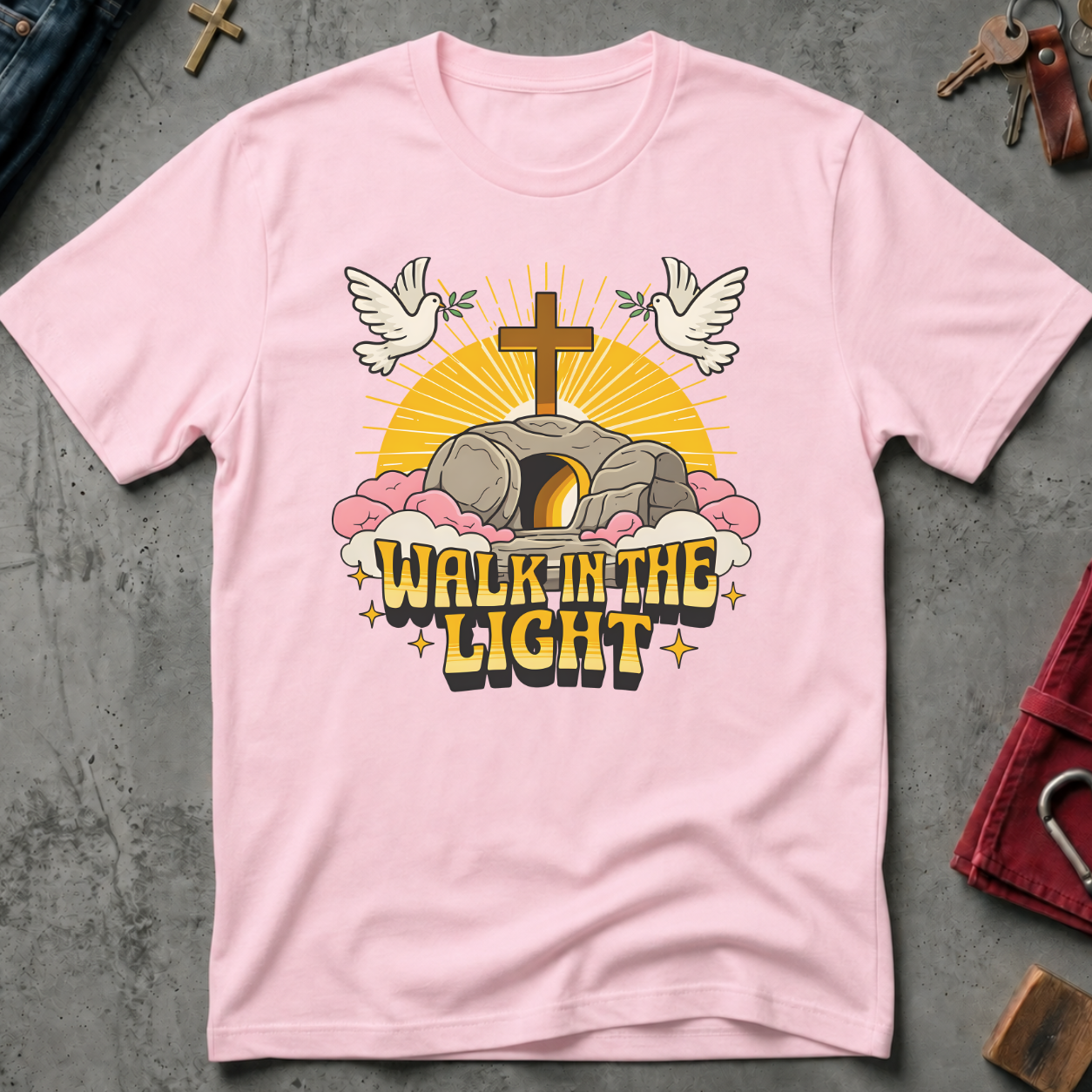 Walk in the Light - Light Pink