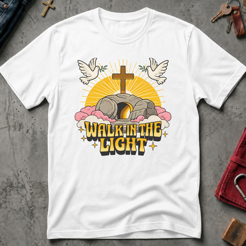 Walk in the Light - White
