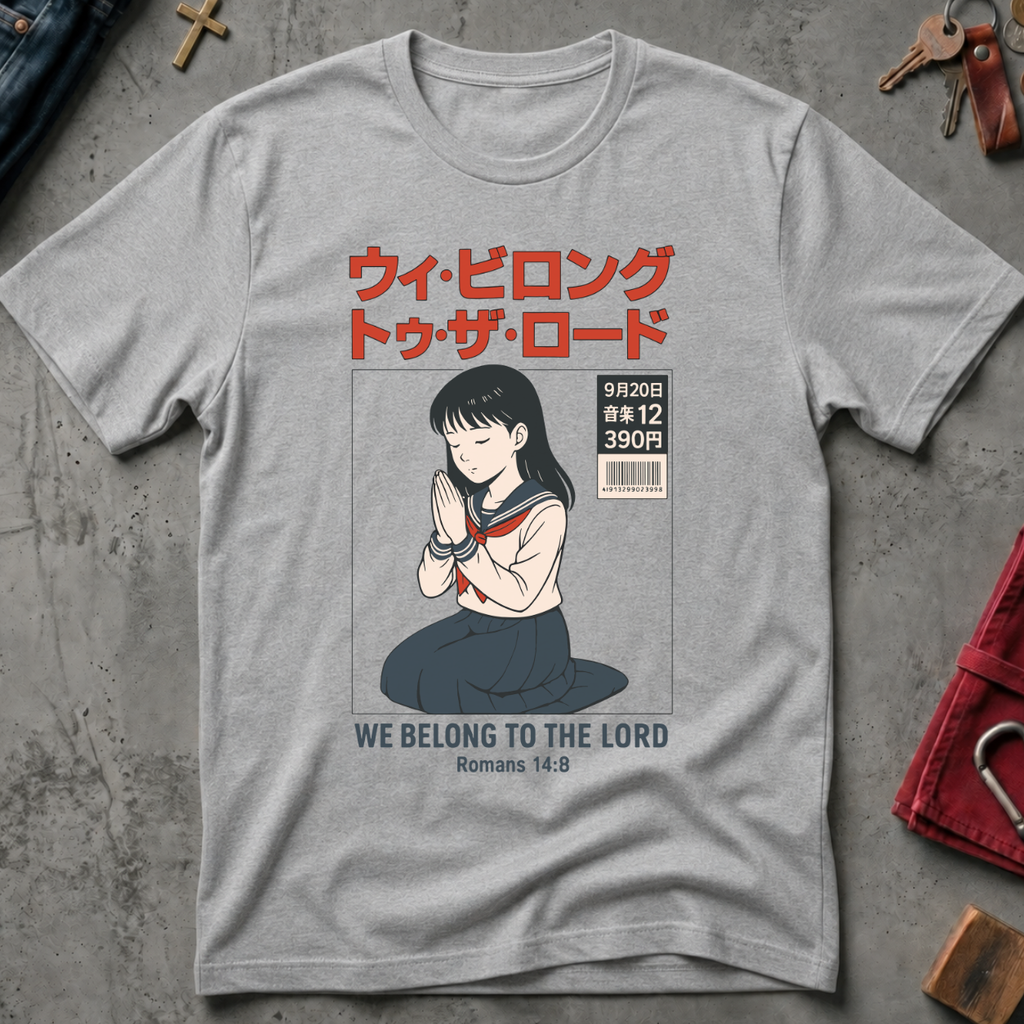 CHRISTIAN WE BELONG TO THE LORD 7.1 - Mockup - Sport Grey