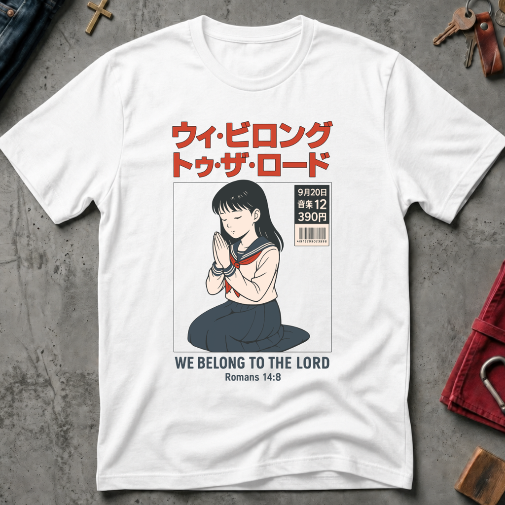 CHRISTIAN WE BELONG TO THE LORD 7.1 - Mockup - White