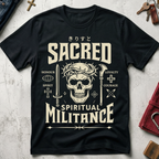 Sacred Spiritual Militance T-Shirt – Black