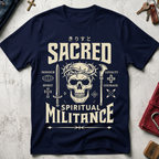 Sacred Spiritual Militance T-Shirt – Navy